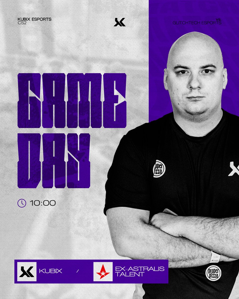 🔥 | Live in 10 minutes
⚔️ | Kubix vs. ex-Astralis Talent
🏆 | European Pro League Season 25
#KUBIX #CS2 #EPL25 #Matchday