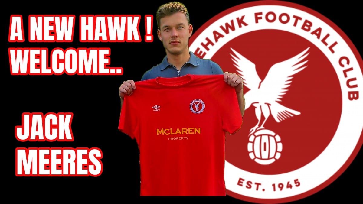 Whitehawk FC (@hawksfcofficial) on Twitter photo 🆕 Our first new face arriving at Whitehawk.
Sussex based centre back, Jack Meeres, signs for the Hawks from <a href="/LewesFCMen/">Lewes FC Men</a>.
Welcome to Whitehawk, Jack.
🤝🦅
#COYH 🆕 Our first new face arriving at Whitehawk.
Sussex based centre back, Jack Meeres, signs for the Hawks from <a href="/LewesFCMen/">Lewes FC Men</a>.
Welcome to Whitehawk, Jack.
🤝🦅
#COYH
