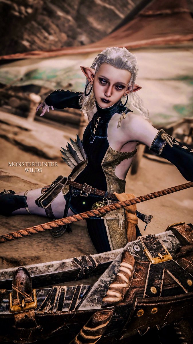 ダークエルフ感いいね
X見てるとSwitch2欲しくなってくる！
ポケモンも楽しみだし買っちゃおかな👨‍🌾
#MHWilds