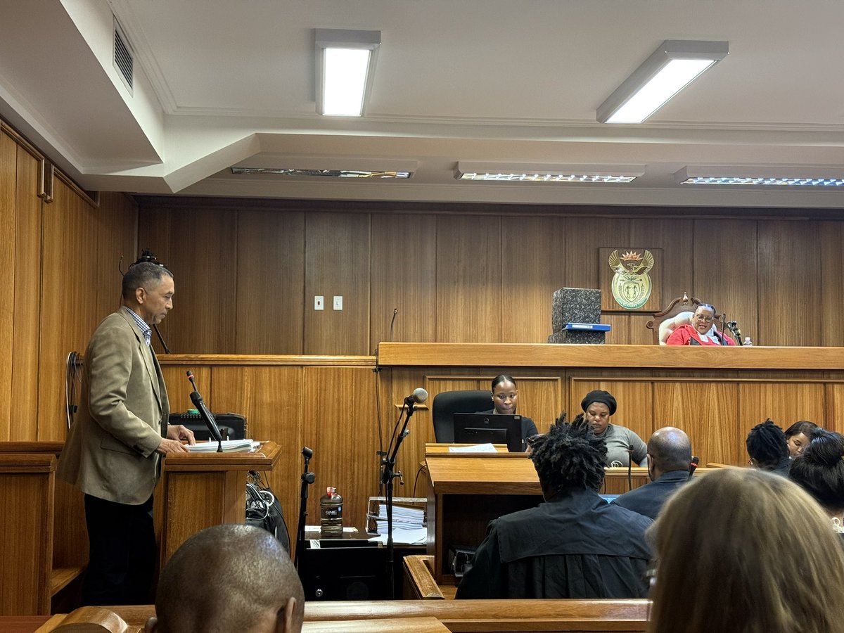 Derrick Swarts takes the stand as the first witness for the NPA at the inquest into the deaths of the Cradock Four at the Gqeberha High Court. He testified in the TRC on this matter back in the 90’s. #sabcnews