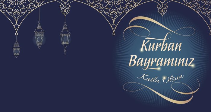 Kurban Bayramı'nın bereketini ve coşkusunu yaşadığınız, sevdiklerinizle birlikte nice mutlu bayramlar geçirmenizi temenni ederiz.