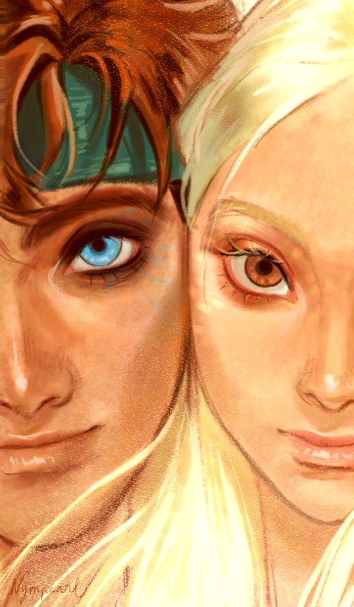 nympearl's tweet image. Sean and Murielle 🏴‍☠️🧜‍♀️ #ocs