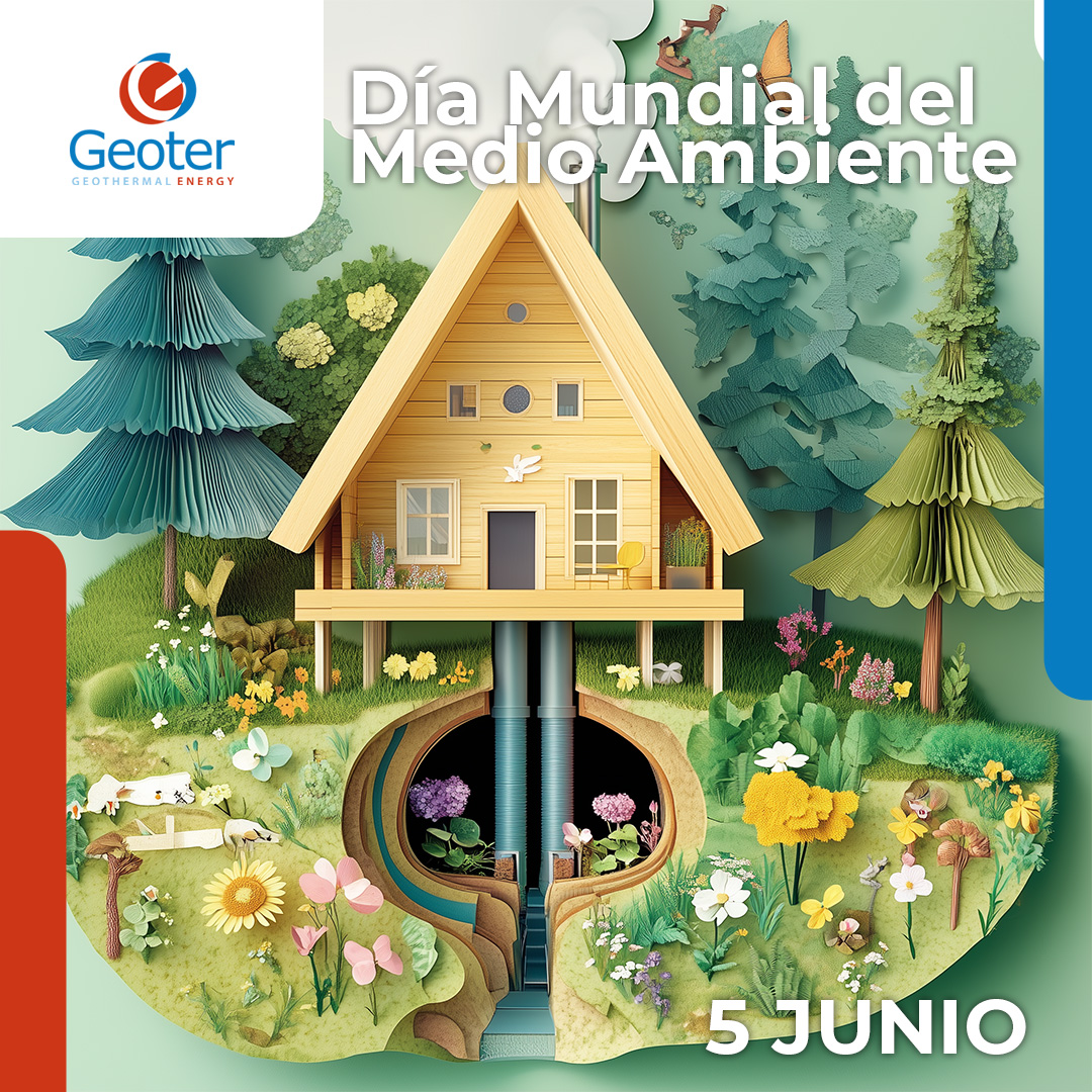 🌍 En el #DíaDelMedioAmbiente, recordamos que el futuro es renovable.
La #geotermia aprovecha el calor del subsuelo para climatizar de forma limpia, eficiente y sostenible.
Menos emisiones, más planeta. 💚♻️
#EnergíaLimpia #Sostenibilidad