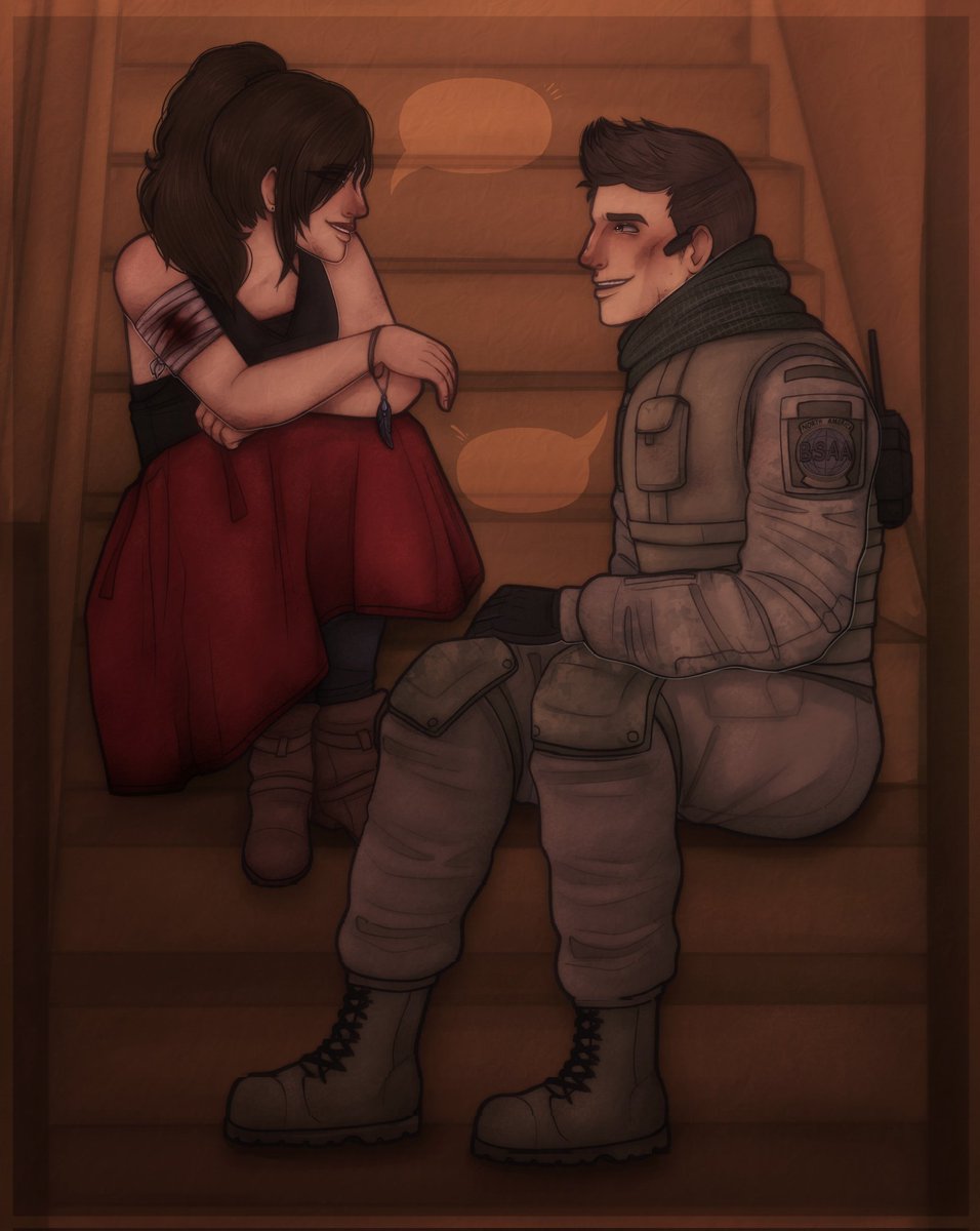 PlumsStock's tweet image. Wish they got more screen time than just 1-2 in-game emails
#ClaireRedfield
#PiersNivans
#residentevil
#residentevilfanart