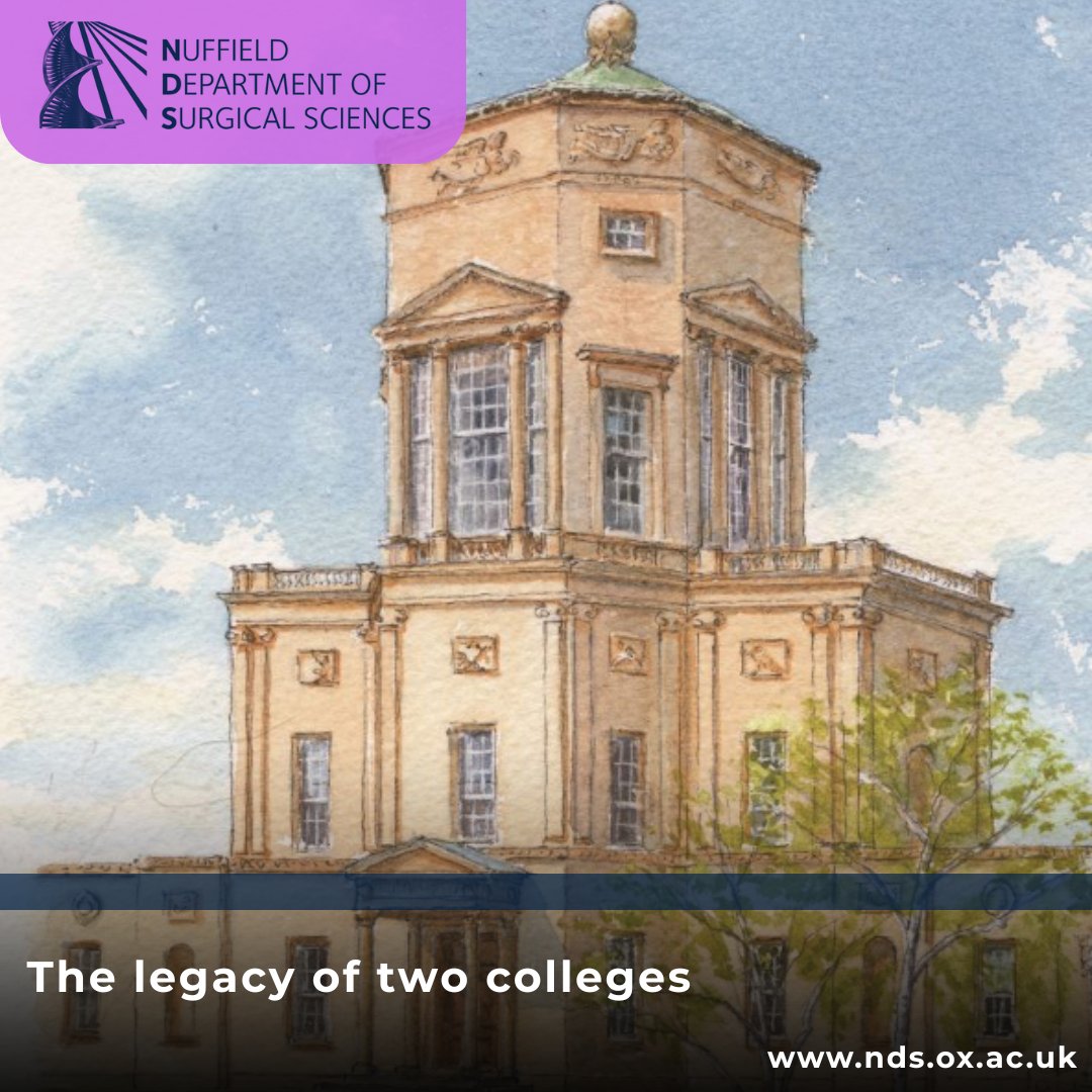Nuffield Department of Surgical Sciences (@ndsurgicalsci) on Twitter photo David Cranston, Emeritus Associate Professor of Surgery, has released 'Green Templeton: The Legacy of Two Colleges' (Words By Design, 2025), which includes a fascinating history of the Radcliffe Observatory.
Read more ➡️ nds.ox.ac.uk/news/the-legac… David Cranston, Emeritus Associate Professor of Surgery, has released 'Green Templeton: The Legacy of Two Colleges' (Words By Design, 2025), which includes a fascinating history of the Radcliffe Observatory.
Read more ➡️ nds.ox.ac.uk/news/the-legac…