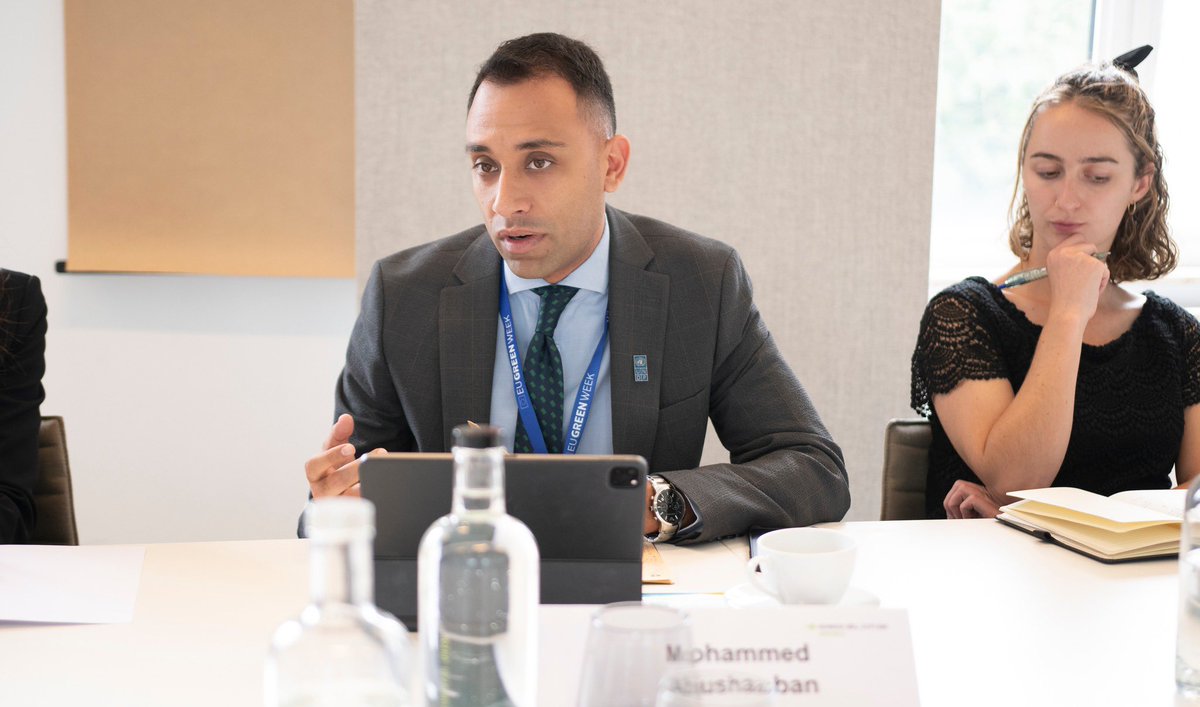 In Ukraine, the circular economy isn’t just an environmental agenda, it’s a recovery strategy.
Honoured to join <a href="/mindovkillya/">Міндовкілля України</a> <a href="/s_grynchuk/">Svitlana Grynchuk</a> @MinForUADevin <a href="/soc_env/">Society&Environment</a> <a href="/Green_Europe/">European Environmental Bureau</a> at #EUGreenWeek 🇪🇺to tackle the challenge of debris management in 🇺🇦 &amp; present <a href="/UNDPUkraine/">UNDP Ukraine 🇺🇦</a>♻️ efforts