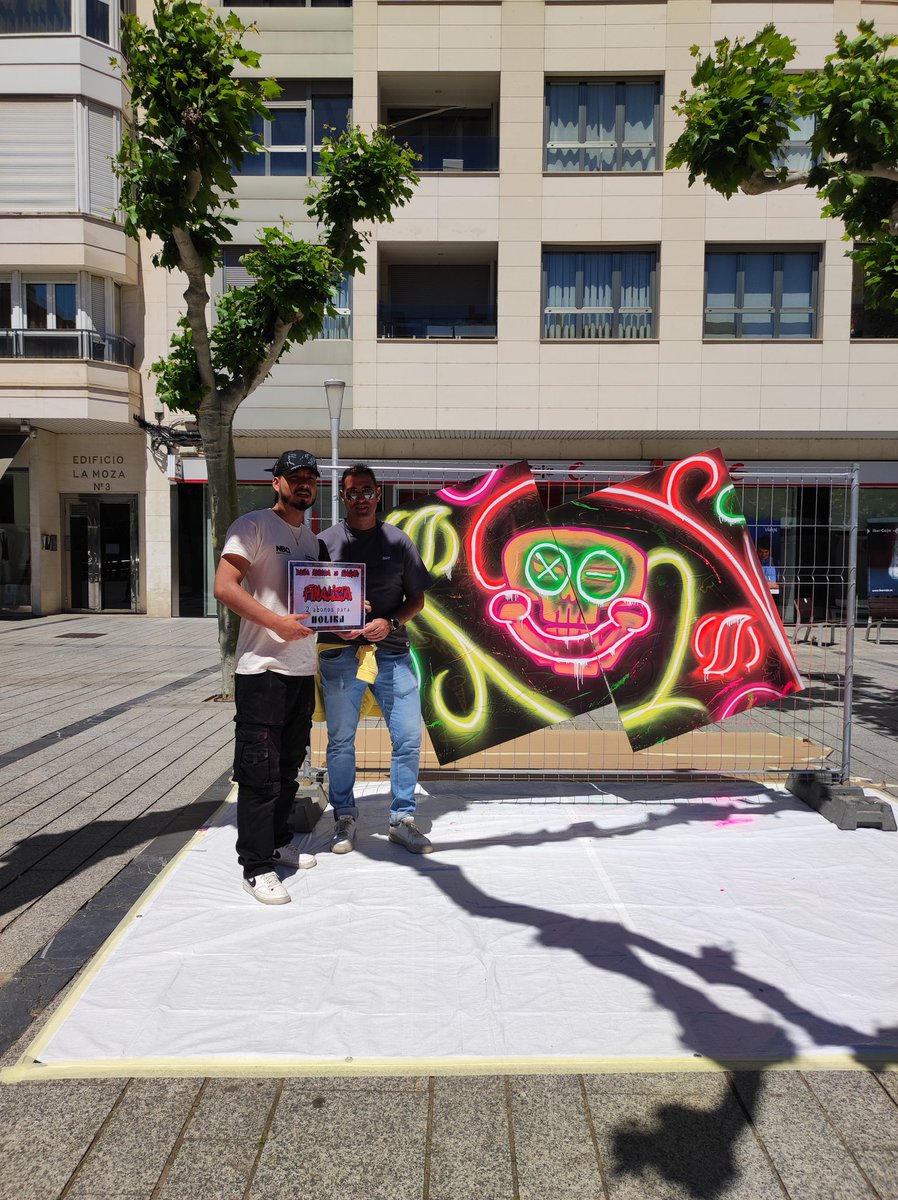 gruposagar's tweet photo. El pasado 24 de mayo, Calahorra fue el epicentro del arte urbano con motivo del 60º aniversario de Grupo Sagar.
Gracias infinitas a todos los calagurritanos y calagurritanas por su energía, apoyo y participación. ¡Vuestra huella es imborrable! https://t.co/lsvKCt3sgX