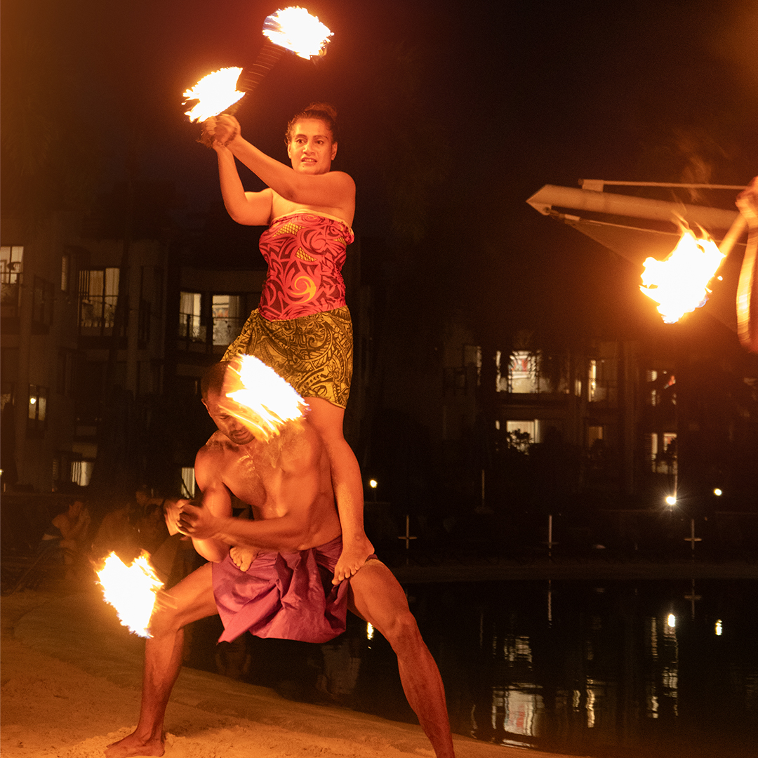 Experience the thrill of Fiji’s fire dancing! 🔥✨

Dive into the vibrant culture and captivating traditions that make Fiji truly unforgettable. Ready for an adventure like no other? 

Come see for yourself: s.radisson.com/6011fASmD