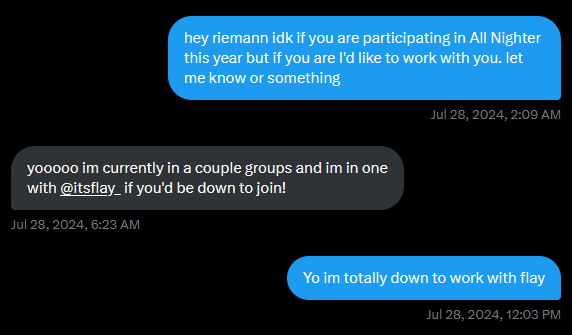 This wasn't my first interaction with riemann... but it was the conversation that sprung me into an amazing community of people! Its crazy that it's almost been a year since then.
