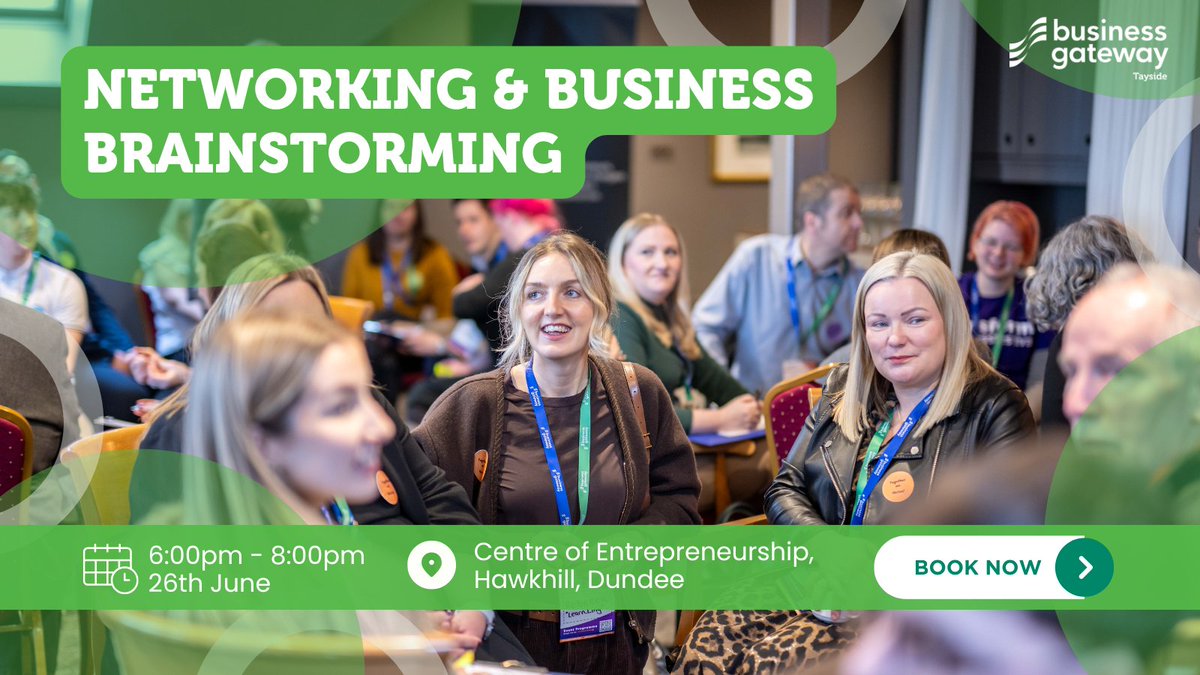 Join a room full of bold thinkers and business trailblazers for some fun, purpose-driven networking, where we find out the real challenges you’re facing, and start building solutions.

Book your place here ow.ly/Tws750W1teO