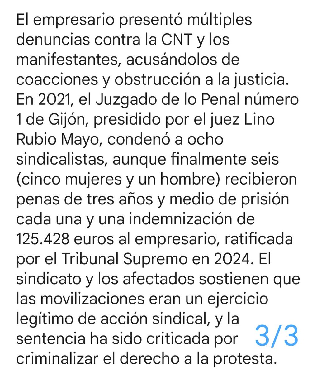 Van a meter en la cárcel a 6 trabajadoras, las <a href="/6delaSuiza/">6 de la Suiza</a> por protestar y defender sus derechos.
¿Vas a hacer algo <a href="/Yolanda_Diaz_/">Yolanda Díaz</a> o tampoco?
Le he pedido a Grok un resumen para quien no conozca el caso. 3 fotos 👇🏻