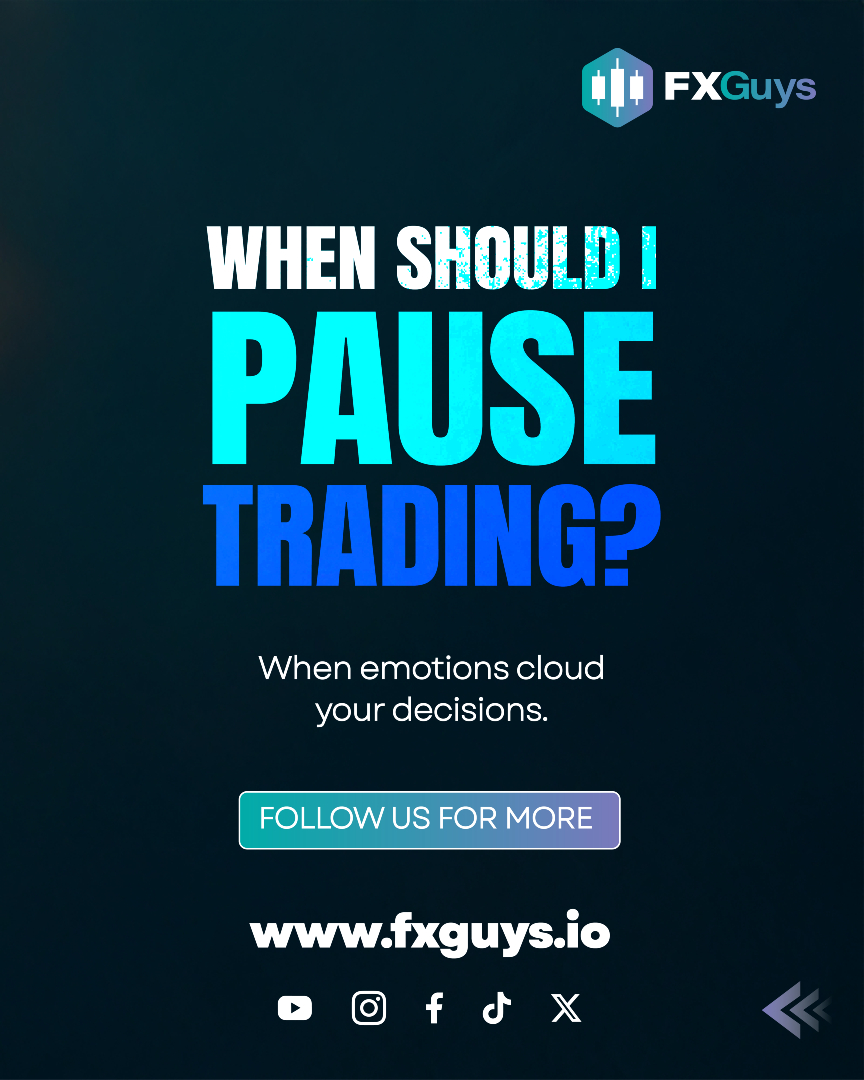 FXGuysNews's tweet image. ⏸️ Breaks aren&apos;t a weakness – they’re a strategy.

 Every professional knows when to hit pause and protect their mindset.

💬 Ever taken a break that helped you bounce back stronger?
Tell us your experience!

#faqtime #tradingquestions #resetandgrow #mentalclarity #forexmindset