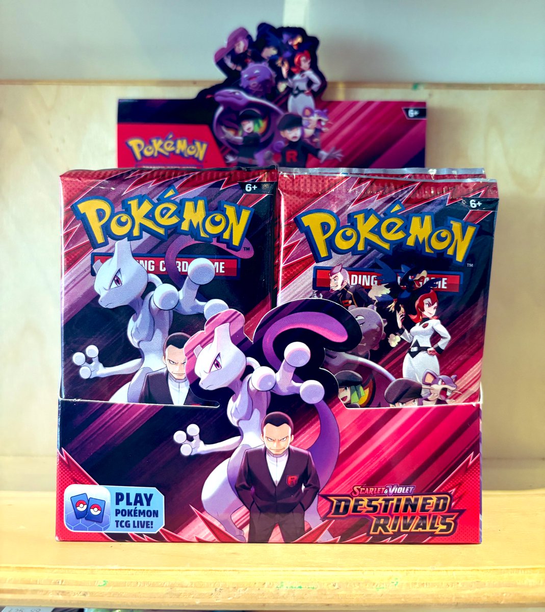 New Pokémon Destined Rivals in stock!!
#pokemon #destinedrivals #mewtwo