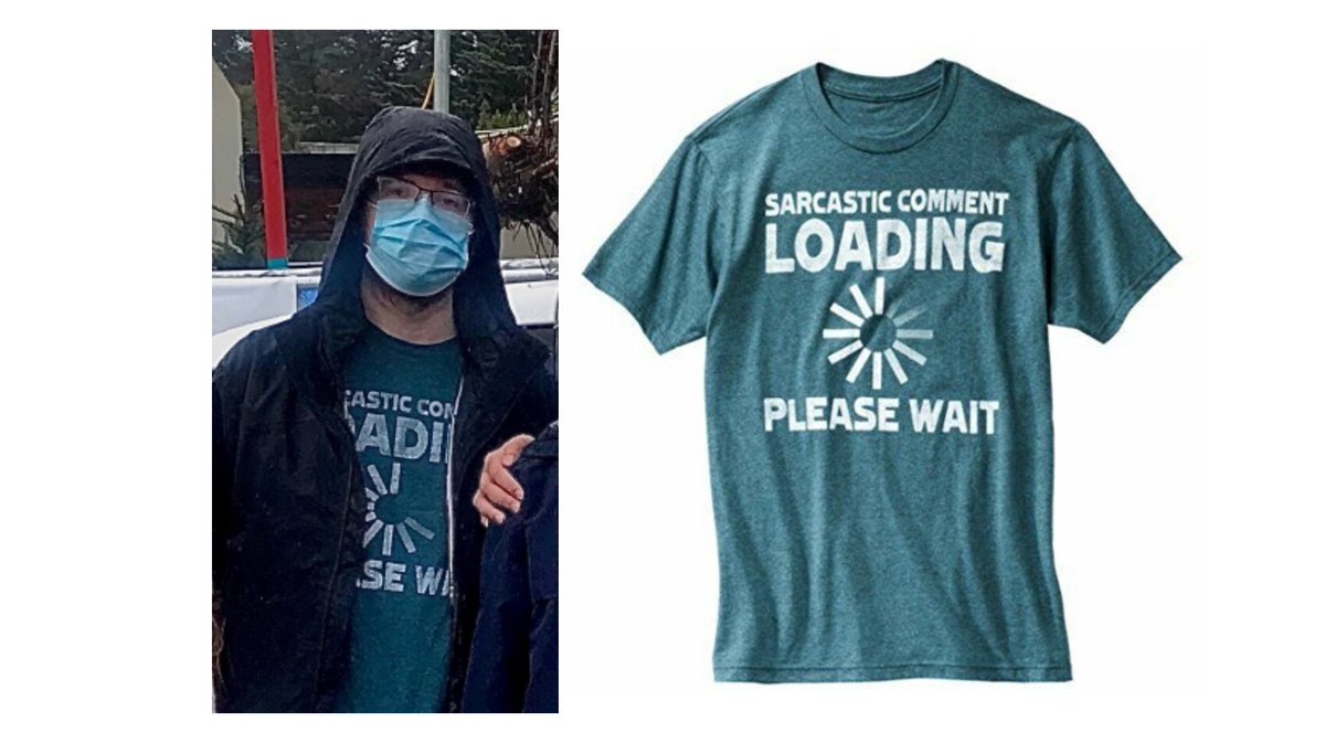 the bond between a man and his sarcastic t-shirts is very strong