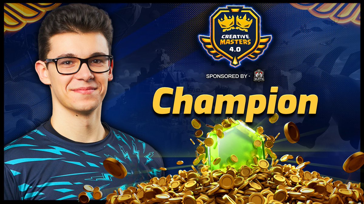 Darkstar (@darkstar_coc) on Twitter photo 21🥳
Super happy for winning the Creative Masters Series! ⭐
Thanks to <a href="/CarbonFin/">CarbonFin</a> and <a href="/JudoSloth/">Judo Sloth Gaming</a> for making this tournament possible🔥 21🥳
Super happy for winning the Creative Masters Series! ⭐
Thanks to <a href="/CarbonFin/">CarbonFin</a> and <a href="/JudoSloth/">Judo Sloth Gaming</a> for making this tournament possible🔥