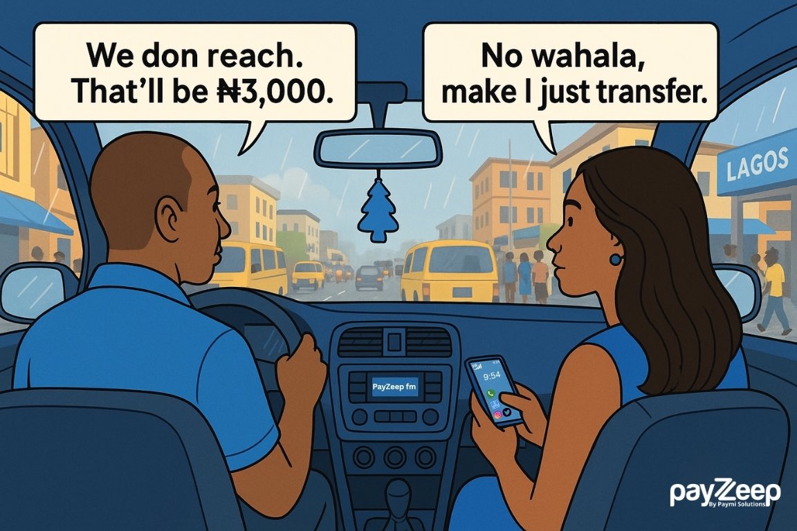 payzeepng's tweet photo. To avoid payment palavas like this, just ask your cab driver to collect with card. With payZeep’s Smallie, there’s no “network vanish,” no transfer delay, no drama. It’s fast, reliable, and works even when other methods fail.
#PaymentPalava #PayWithPayZeep https://t.co/19LudswImA
