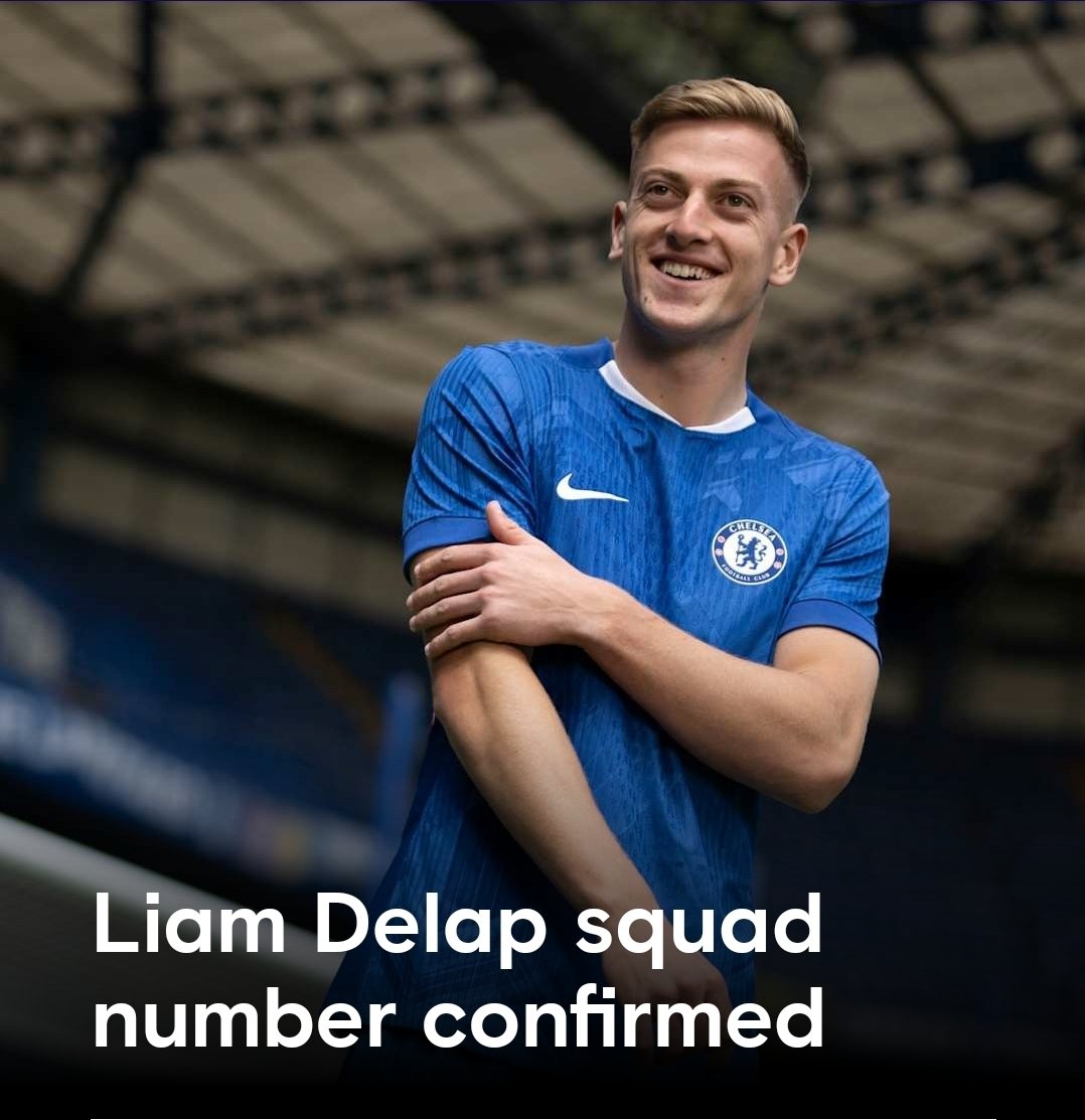 Blue_Footy's tweet image. ‼️BREAKING ‼️

Liam Delap will wear the Chelsea No.9 shirt.

~ @ChelseaFC