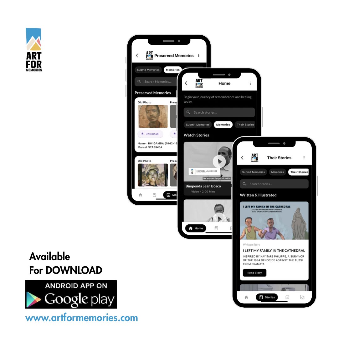 Explore more on our mobile application ART FOR MEMORIES or visit our website at artformemories.com. We'd love to hear your feedback!