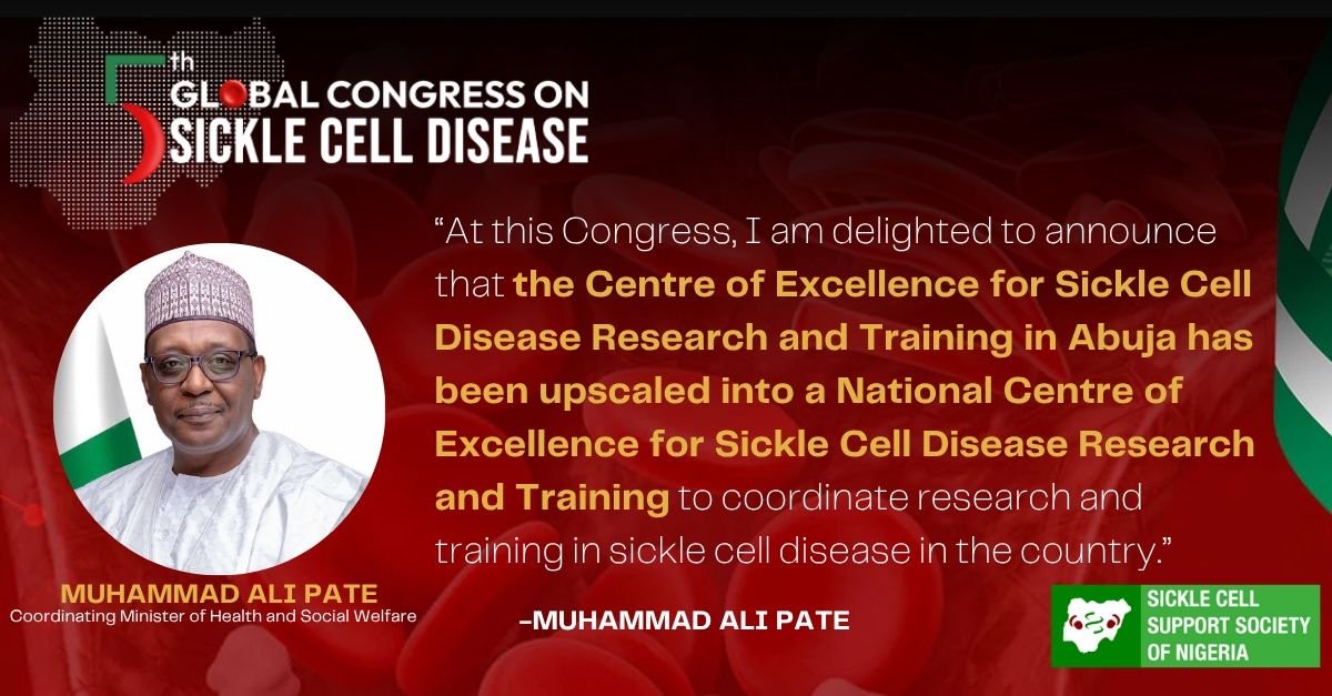 Congrats to Prof Obiageli Nnodu &amp; her team at the Centre of Excellence for SCD Research &amp; Training, Abuja, Nigeria. Great news for SCD research &amp; care in #Nigeria &amp; Africa at large. Prof Nnodu is Principal Investigator of the SickleInAfrica site in Nigeria. <a href="/oennodu/">Oby Nnodu</a> #GCSCD2025