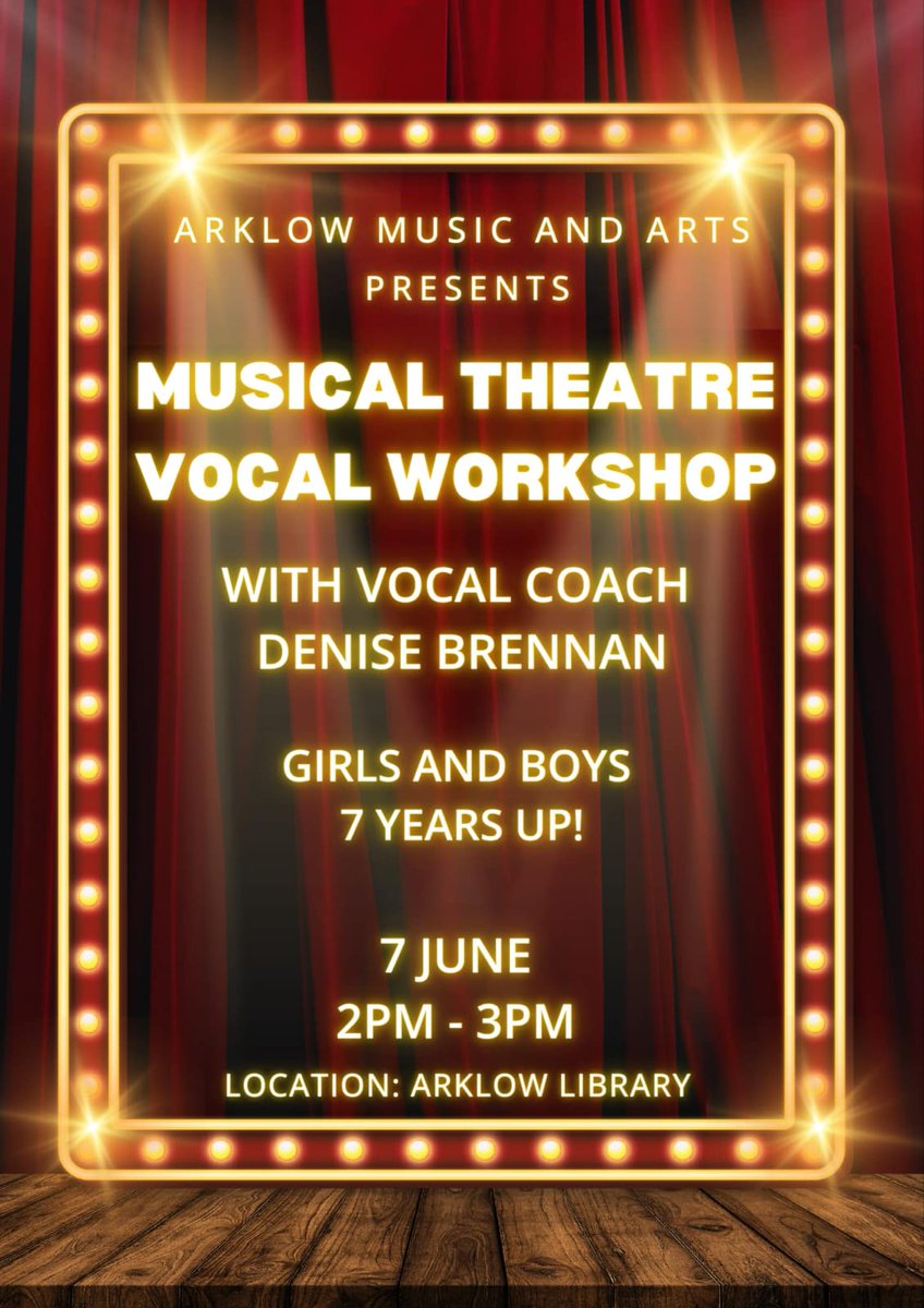 artsoffice's tweet image. 🎉 #CruinniúnanÓg @ Arklow Library – Sat, June 7
A day of music, crafts & creativity for ages 4–17! 🎶
🪕Explore Instruments: 11AM
🎤Musical Theatre: 2PM
🎨Card-Making: 3PM
🎸Ukulele Workshop: 3:15PM
🎻Trad Music & Dance: 4PM
🔗 cruinniu.gov.ie/events/locatio…
@creativeirl @WicklowLibs