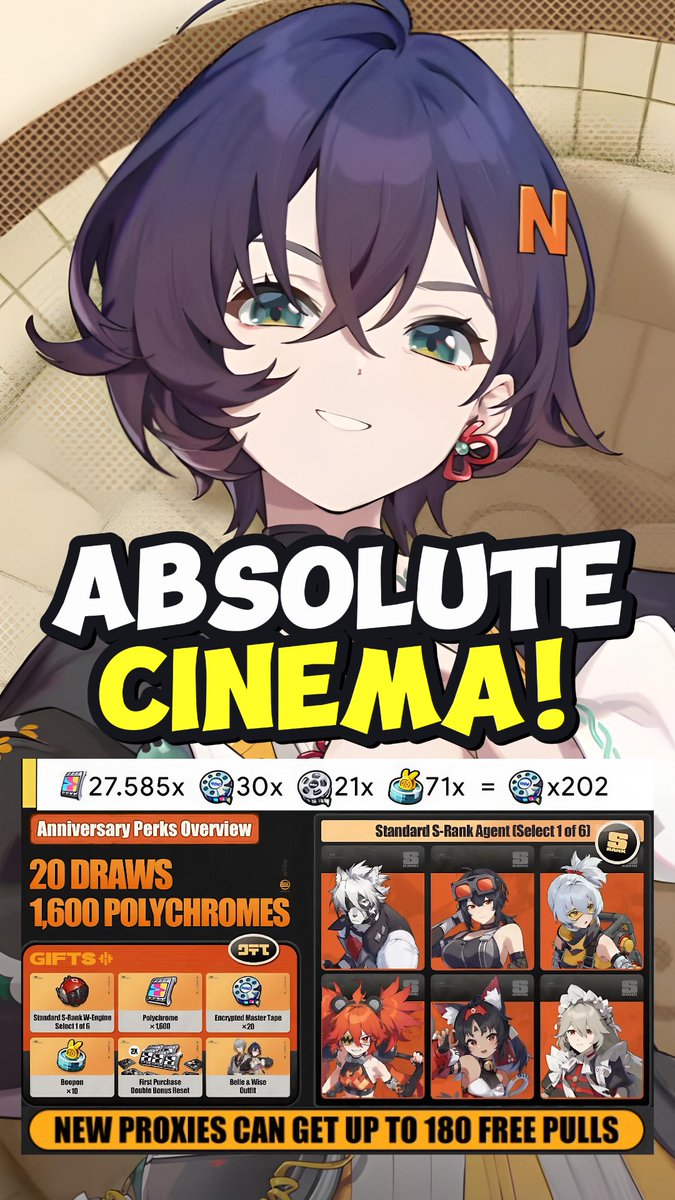 Zenless Just Broke the ANNIVERSARY CURSE Even Google Classroom Is WINNING!
youtube.com/shorts/S_2YYW1…
#ZenlessZoneZero #zzzero  #NextstopWaifei