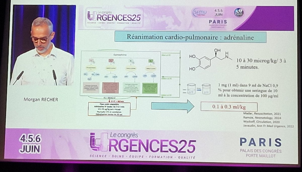 Ce qu'il faut retenir de la PEC de l'ACR du nouveau-né durant les 15 premières minutes. Merci Dr Morgan RECHER. #Urgences2025 #Congres
