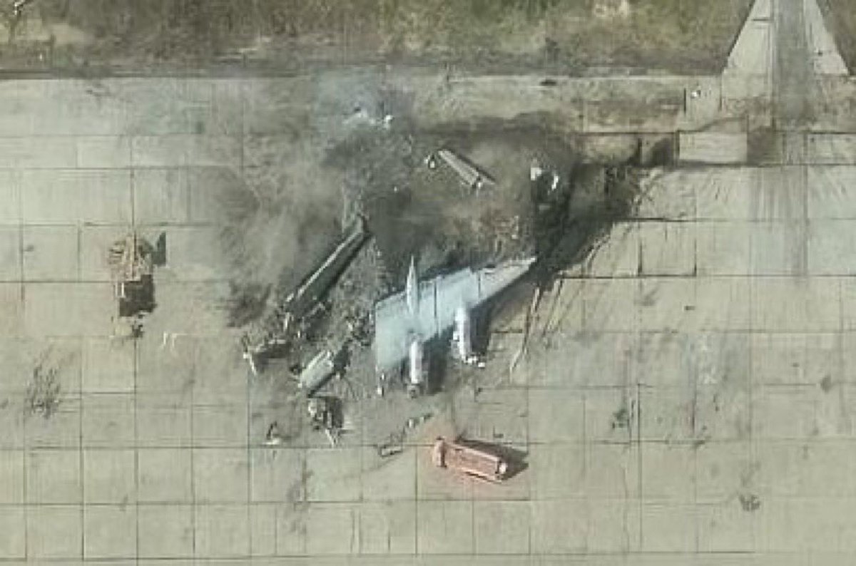 I love this photo.
Destroyed russian bombers.