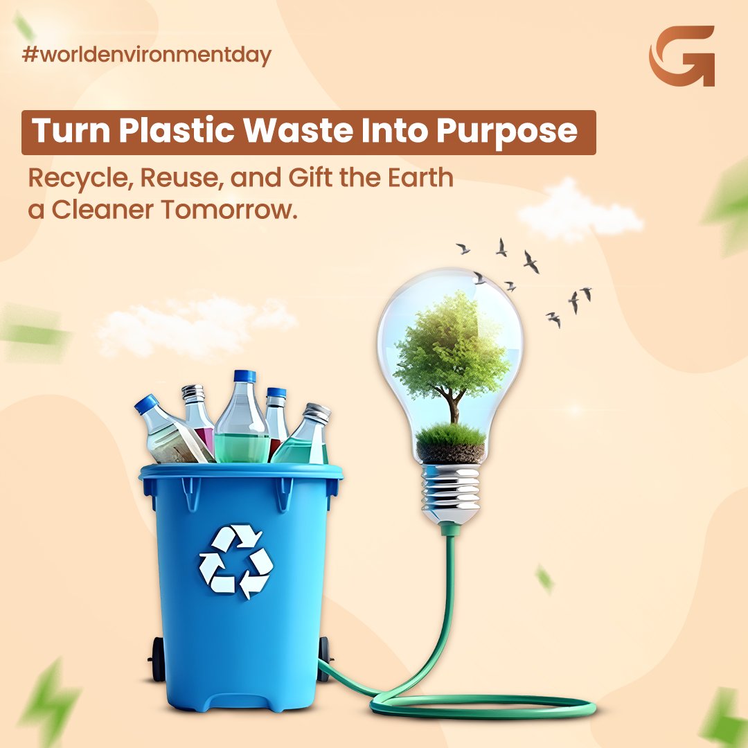 galebal_updates's tweet image. Recycle more. Waste less.
Let’s beat plastic pollution, one small step at a time. 
Together, we can turn waste into worth.

#WorldEnvironmentDay2025 #BeatPlasticPollution #RecycleForEarth #WasteToWorth #PlasticFreePlanet #GalebalUpdates #Galebal