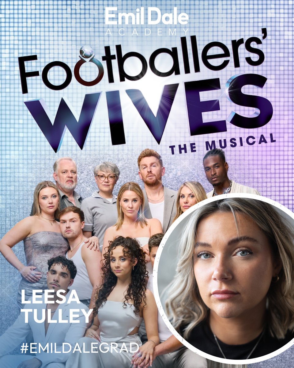 ✨ MORE GRAD NEWS! ✨

Huge congratulations to Emil Dale 3 Year BA Hons graduate Leesa Tulley, who will be starring as Donna Walmsley in Footballers’ Wives The Musical at the Edinburgh Fringe Festival.

We were already proud of you ⭐️

#EmilDaleGrad #emildale #footballerswives