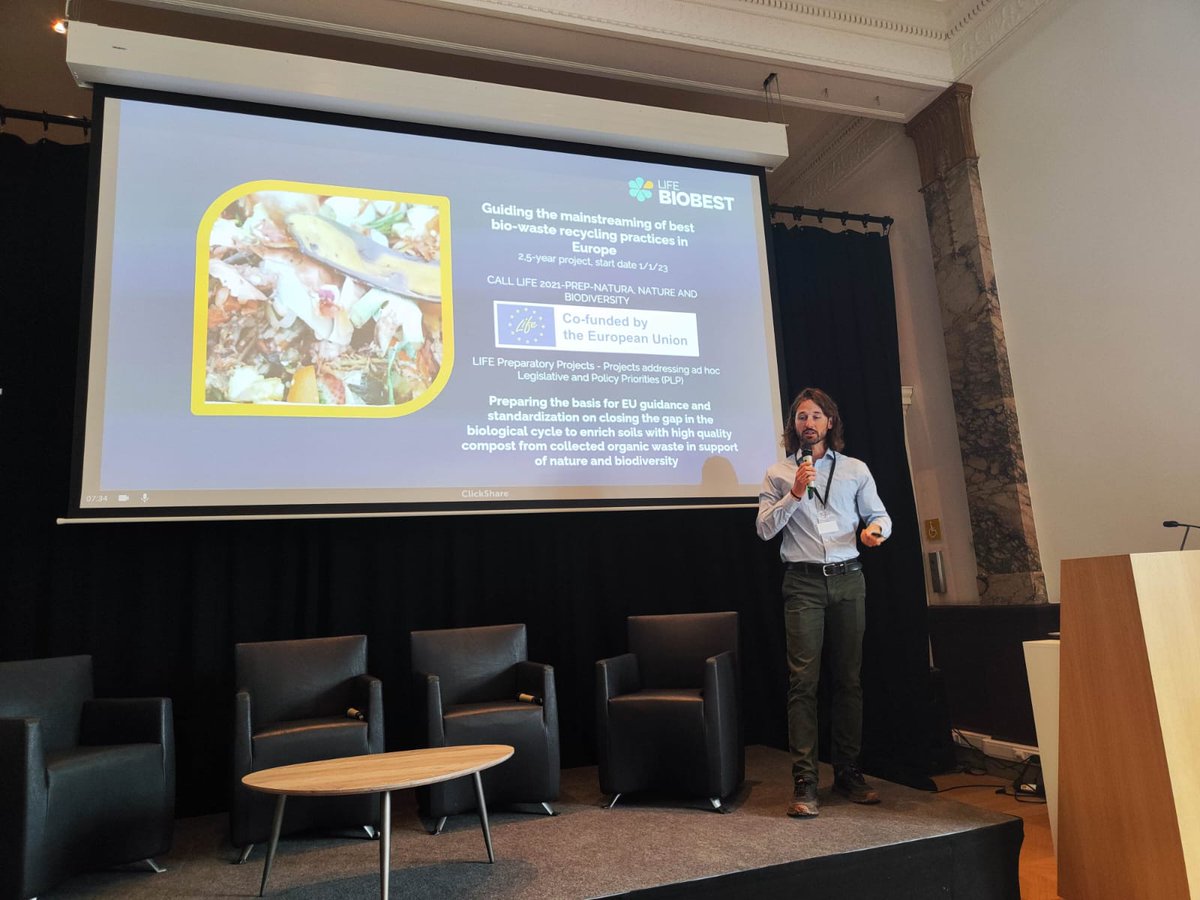 ENTmediambient's tweet image. 🌱 Our experts Mike Stinavage and @gNohales (ENT Foundation) presenting the main results of the project in the final event of #LIFEBiobest in Brussels zerowasteeurope.eu/event/lifebiob… #Biowaste #EUGreenWeek