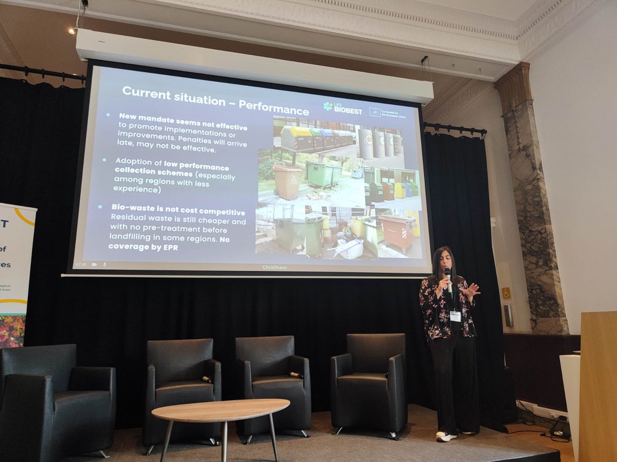 ENTmediambient's tweet image. 🌱 Our experts Mike Stinavage and @gNohales (ENT Foundation) presenting the main results of the project in the final event of #LIFEBiobest in Brussels zerowasteeurope.eu/event/lifebiob… #Biowaste #EUGreenWeek