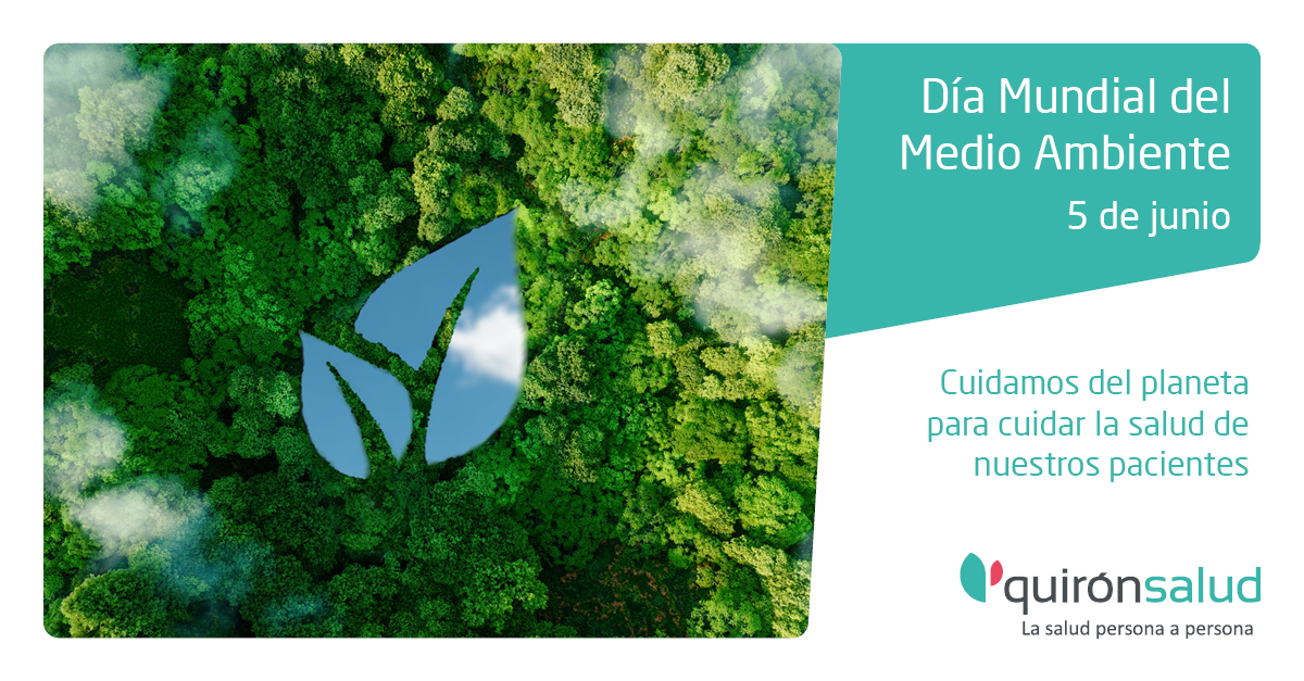Nos sumamos a este #DíaMundialDelMedioAmbiente porque cuidar de tu salud es más que tratar enfermedades, también es proteger #LaSaludDelPlaneta. Acompáñanos mientras trabajamos por un objetivo claro: reducir nuestras emisiones