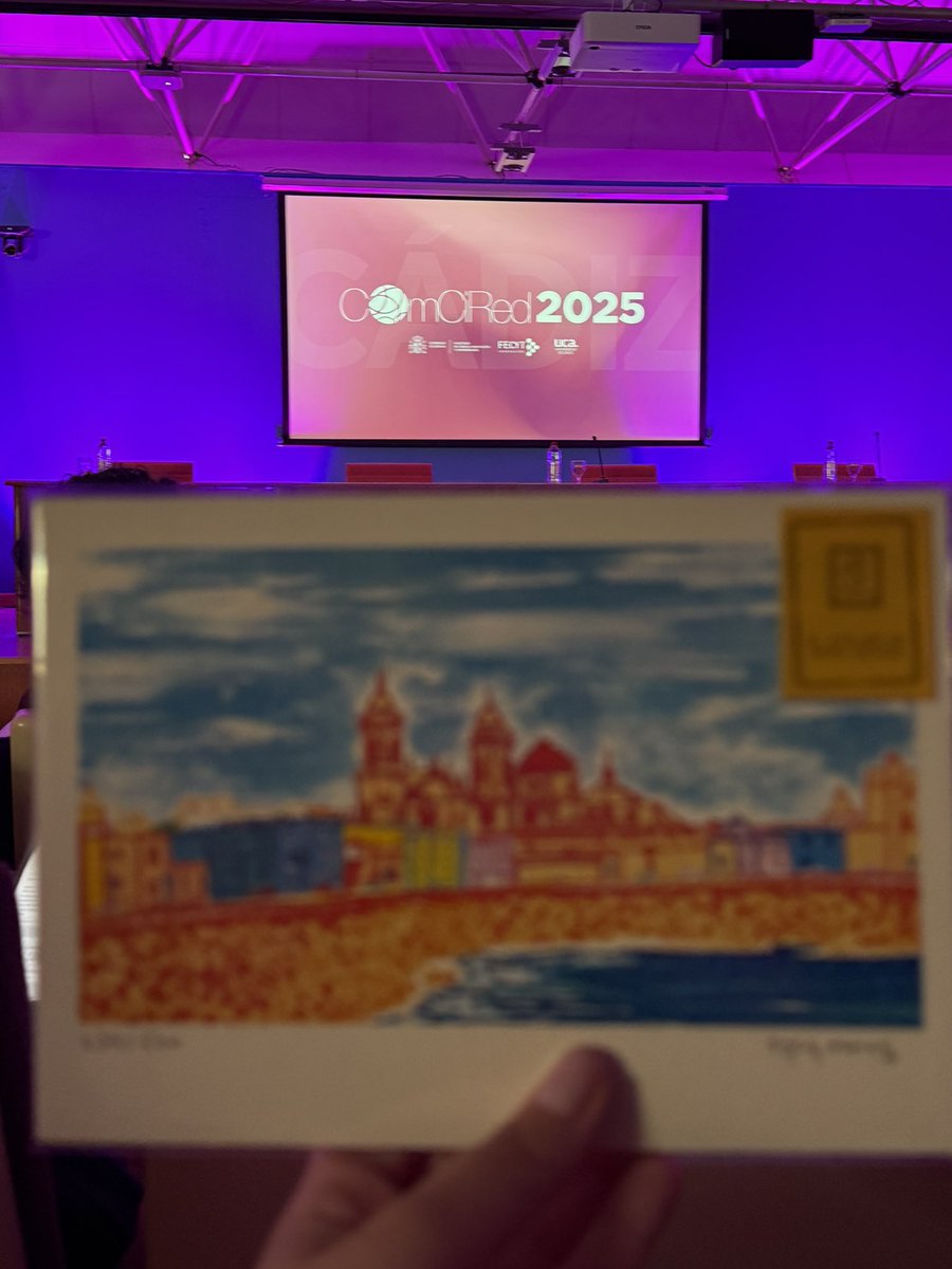 Unidad de Cultura Científica UCM (@ucc_complutense) on Twitter photo Arranca #COMCIRED2025 con un detallazo artístico en nuestras bolsitas. Anfitriones de lujo <a href="/univcadiz/">Universidad de Cádiz</a> <a href="/Divulga_UCA/">UCC+i - Universidad de Cádiz</a>
Celebramos el 15 aniversario de este encuentro orquestado por <a href="/FECYT_Ciencia/">FECYT</a>
Dos días de compartir conocimiento, comunicación e inspiración. Quilla, qué maravilla Arranca #COMCIRED2025 con un detallazo artístico en nuestras bolsitas. Anfitriones de lujo <a href="/univcadiz/">Universidad de Cádiz</a> <a href="/Divulga_UCA/">UCC+i - Universidad de Cádiz</a>
Celebramos el 15 aniversario de este encuentro orquestado por <a href="/FECYT_Ciencia/">FECYT</a>
Dos días de compartir conocimiento, comunicación e inspiración. Quilla, qué maravilla