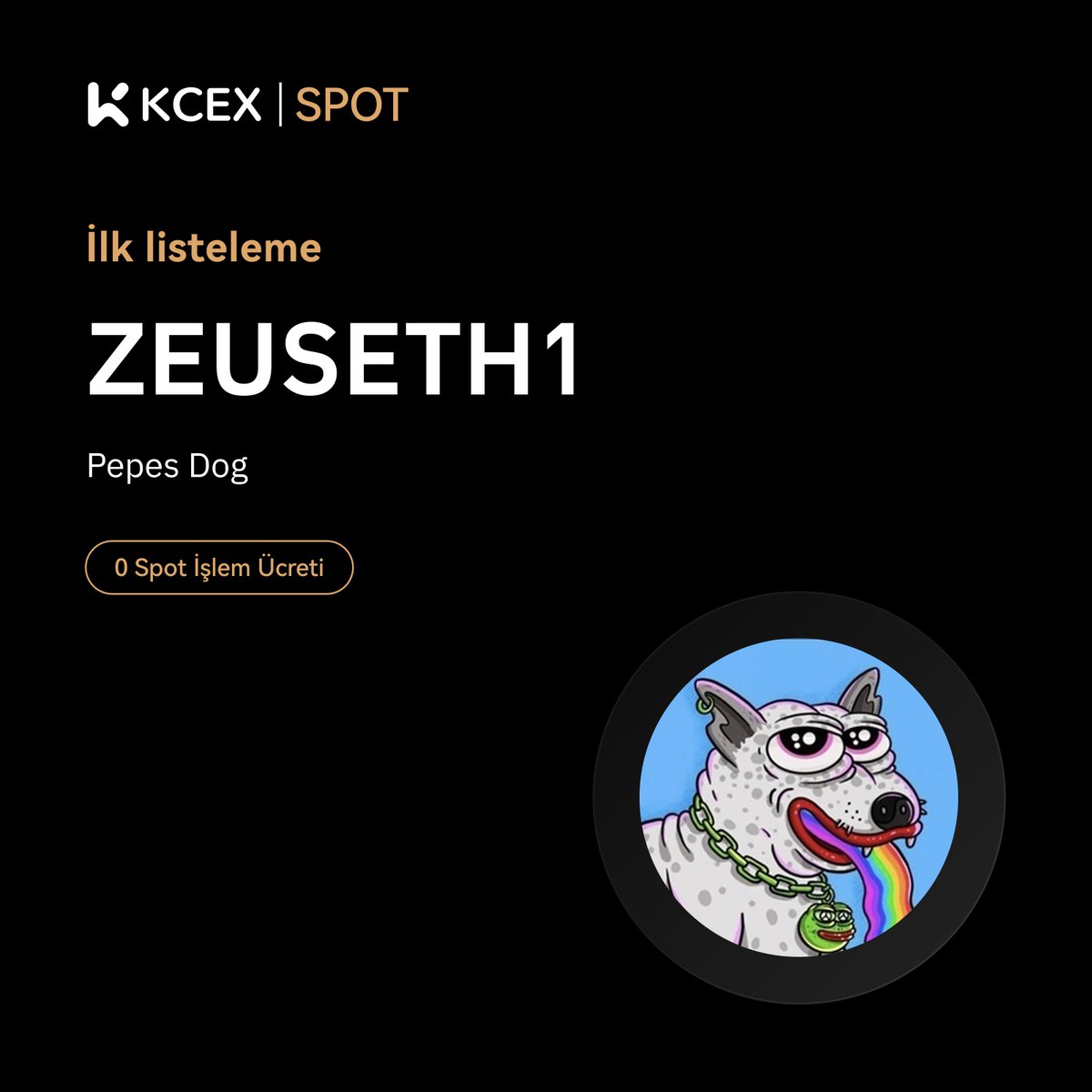 KCEX_TR (@kcex_turkey) on Twitter photo #KCEX İlk Listeleme! 🎉
KCEX, $ZEUSETH1 'ı spot işlemlerde ZEUSETH1/USDT paritesinde listeliyor.
<a href="/zeuscoineth_/">Zeus Community</a>
🔹İşlem Zamanı: 5 Haziran 2025, 08.45 (TSİ)
Hemen işlem yapın👇
kcex.io/tr-TR/exchange…
$USDT #Crypto #KCEX İlk Listeleme! 🎉
KCEX, $ZEUSETH1 'ı spot işlemlerde ZEUSETH1/USDT paritesinde listeliyor.
<a href="/zeuscoineth_/">Zeus Community</a>
🔹İşlem Zamanı: 5 Haziran 2025, 08.45 (TSİ)
Hemen işlem yapın👇
kcex.io/tr-TR/exchange…
$USDT #Crypto