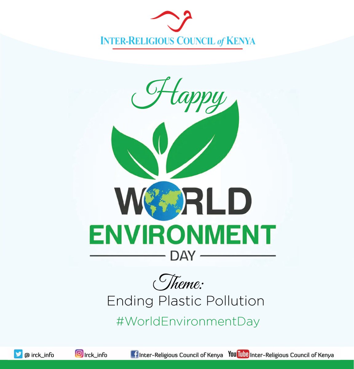 Happy #WorldEnvironmentDay 2025 to all. Theme for this year: Ending global plastic pollution. Lets join the global call to #BeatPlasticPollution #OurSacredWaters