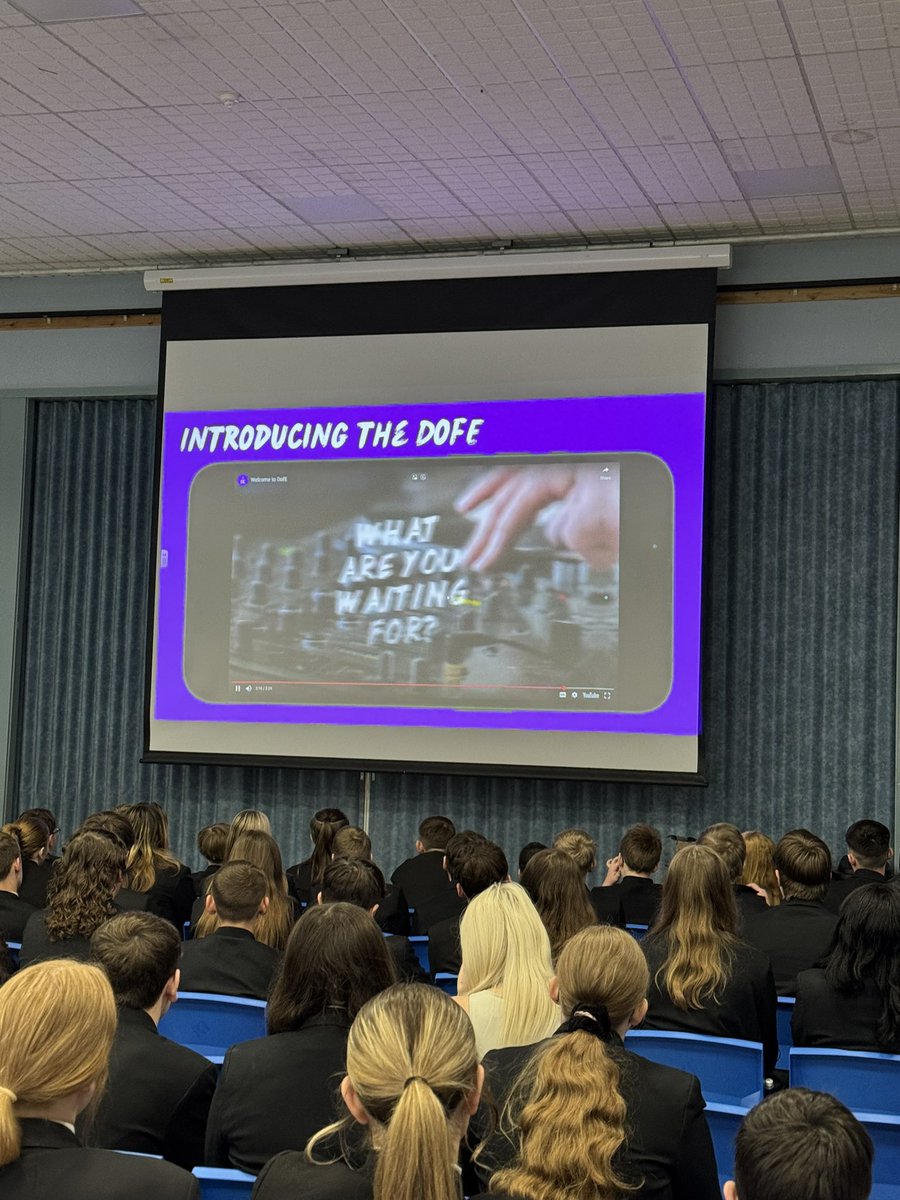 This morning, Miss Gartside &amp; Mr Sweatman launched the Bronze Duke of Edinburgh’s Award opportunity to our Year 8 pupils. Info will be sent home to parents and carers today. We’re excited to welcome our third cohort and can’t wait to celebrate their achievements! 🏕️🥾 #DofE
