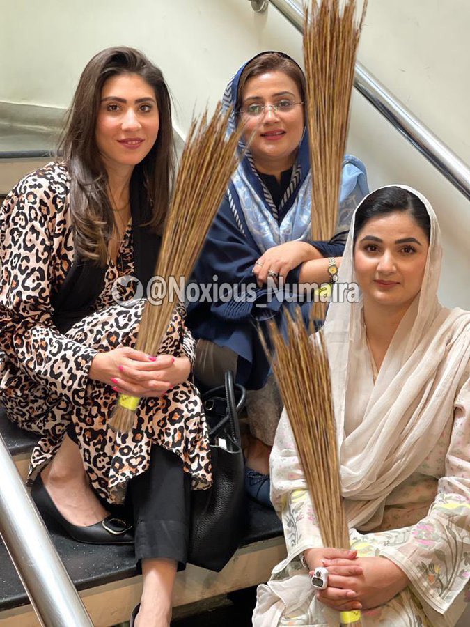 فیلڈ مارشل کے لیلے کی مینگنے صاف کرنے والی نوکرانیاں