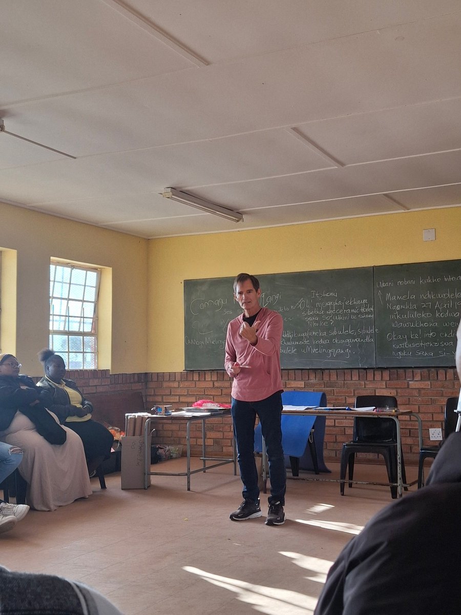 StepInstitute's tweet photo. Spreading the joy, lessons, and core values of Teaching With Love. 📚
STEPi had the opportunity to host an inspiring Teaching With Love seminar with 23 educators from the Motherwell community and the Qhamani-Nandi Foundation Program.
#stepi #teachingwithlove #nelsonmandelabay https://t.co/VFlXFtFGam