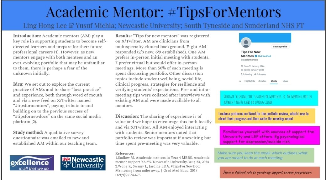 Tipsformentors's tweet image. Day 2 @RCSEd&apos;s fantastic ICOSET conference. So much to learn &amp;amp; you can help the educational community too! Post your #tipsformentors &amp;amp; help us all improve our mentoring skills!
#ICOSET25