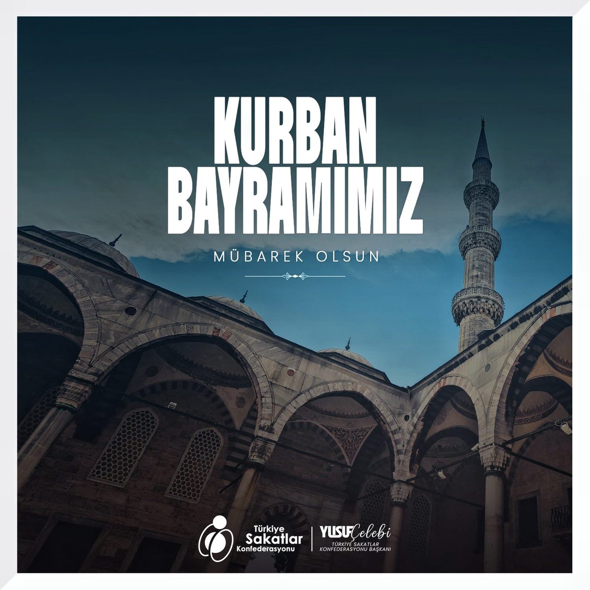 Rahmetin, bereketin ve paylaşmanın en derin şekilde hissedildiği bir Kurban Bayramı’na daha ulaşmanın huzurunu yaşıyoruz. Bayramın getirdiği manevi iklim, gönüllerimizde sevgi ve merhameti büyütsün; kırgınlıkları unutturup kardeşlik bağlarımızı daha da güçlendirsin.

Kurban