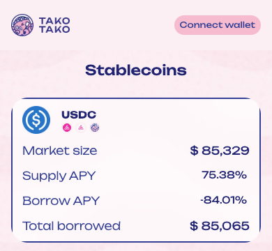 How do you know the bull market is on?

75.38% APY on $USDC 🔥

You ain't fading it, are you? 🫵