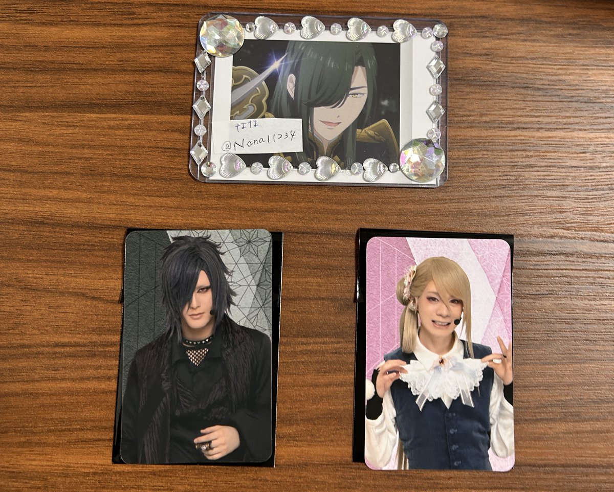 刀ミュ ミュージカル刀剣乱舞 祝玖寿 乱舞音曲祭 ふぉとカード

譲：大典太、今剣
求：青江 or 定価＋送料

郵送でのお取引希望
お気軽にお声がけください