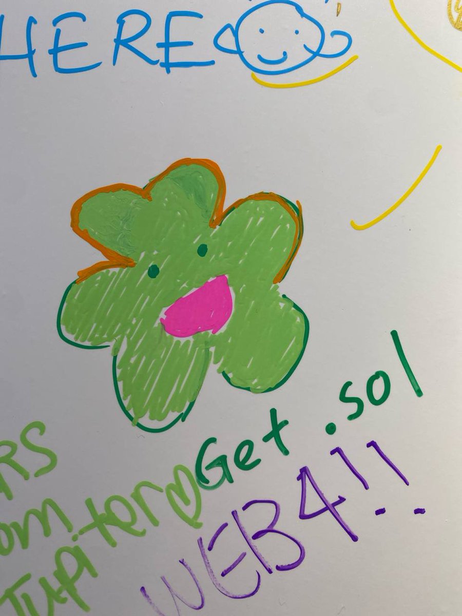 sns's tweet photo. Ayooo, Dotso really be travelling more than intern &amp; ya'll be doing my man dirty with those drawings.

On a real note, @SolanaSummitOrg has been great &amp; we're still around for a while. Catch us for domain chats or our workshop (clearly a beer works too)!

One .sol, many worlds🆔 https://t.co/7X39RS8rj5