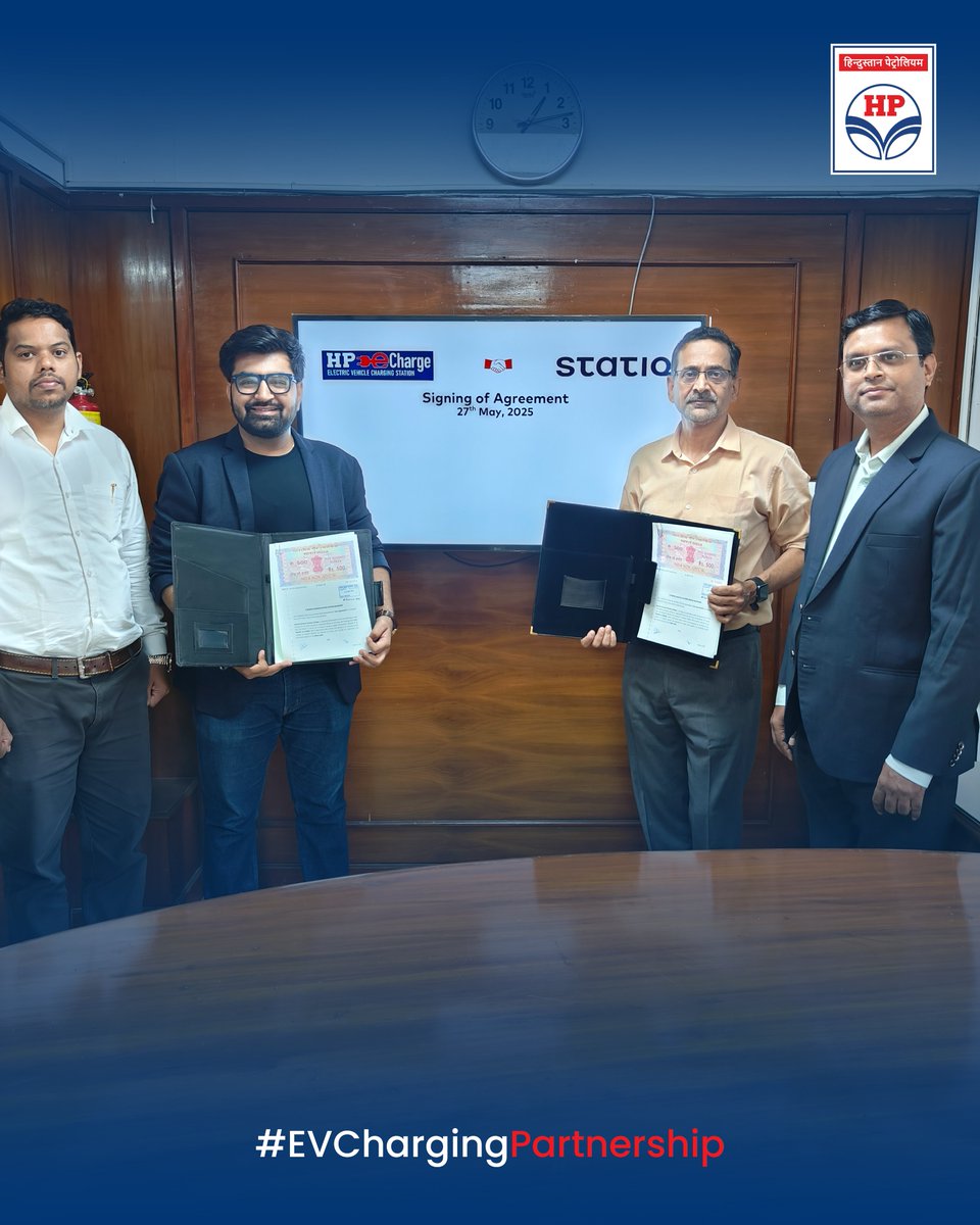 On WorldEnvironmentDay, HPCL and StatiqIndia have partnered to make HP e Charge stations accessible via Statiqs EV Linq platfor... O...