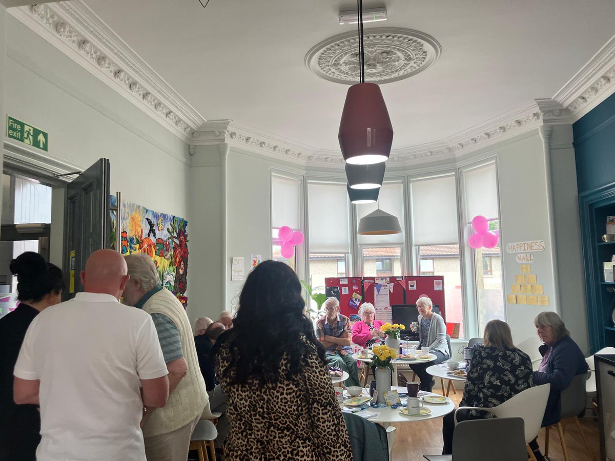 Thanks to the lovely people of Stranraer who made us all feel so welcome at their #DAW25 Tea and Blether event , where we had the opportunity to share a little about our Active Voice work and more importantly hear from local people about issues affecting them -your voice matters