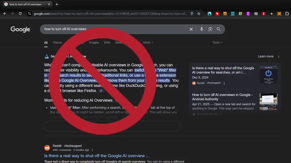 Tired of Google's AI Overviews in your every search? Here are some solutions to get rid of it.

Use them: 80.lv/articles/here-…
