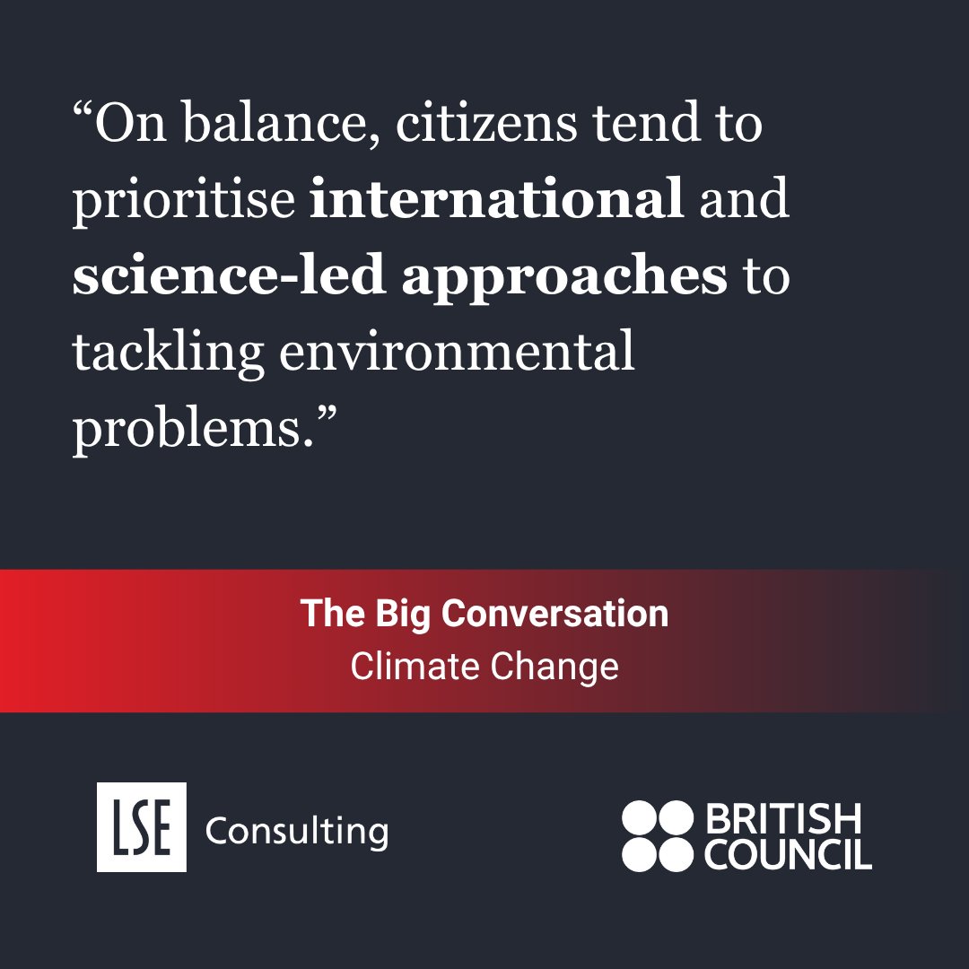 🌏 On #WorldEnvironmentDay, we’re proud to support work that connects research with real-world change for global challenges like climate change.

Explore The Big Conversation on Climate Change – a study on how people engage with climate issues.
🔗 lse.ac.uk/business/consu…