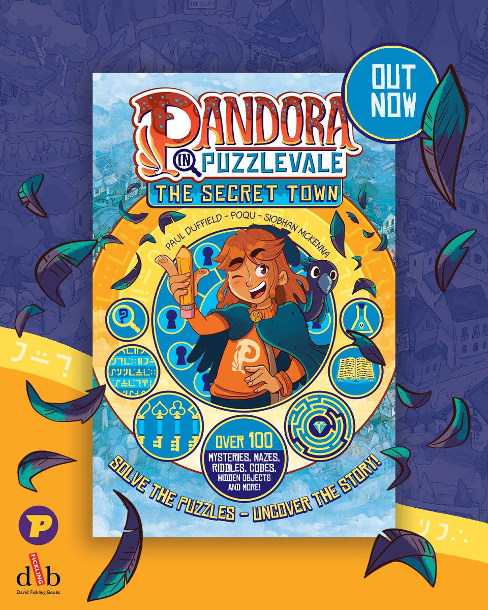 DFB_storyhouse's tweet image. It's time to enter Puzzlevale 🪶🌫️
Pandora in Puzzlevale* seamlessly combines stella storytelling with entertaining riddles for a unique reading experience.
OUT TODAY! 🔎🐦⬛
*first seen in the @phoenixcomic
@paulduffield
@poqu_a_doodle
@kavon_doodles