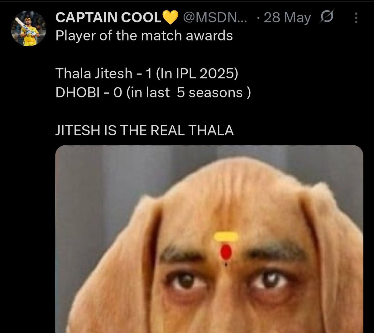 Snowie Moon (@snowiemoon) on Twitter photo He's a Kohli / RCB fan who trolls dhoni and rohit on X , but this guy is potential r@pist . <a href="/ritssajdeh/">Ritika Sajdeh</a> ma'am please take legal action against this dog. He's a Kohli / RCB fan who trolls dhoni and rohit on X , but this guy is potential r@pist . <a href="/ritssajdeh/">Ritika Sajdeh</a> ma'am please take legal action against this dog.