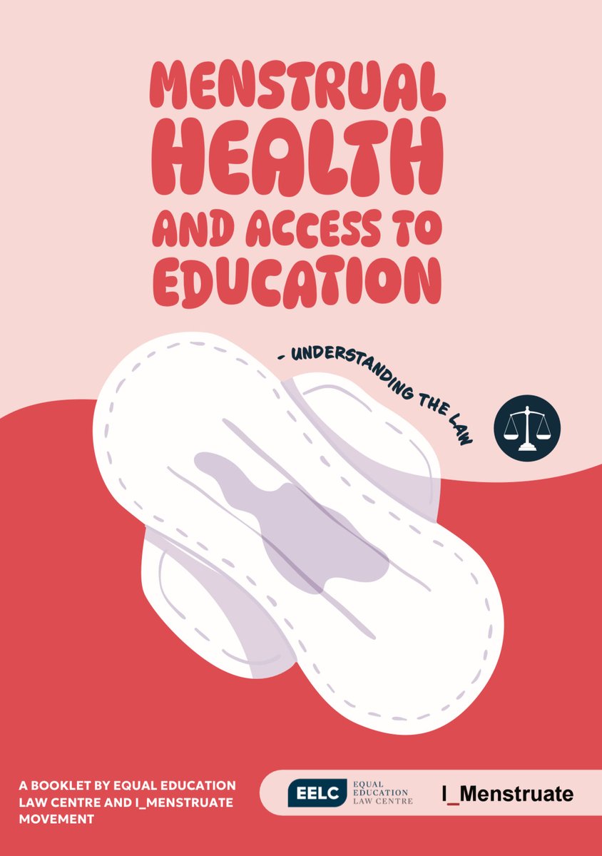 [Know Your Rights 🩸📚] No learner should miss school because of their period yet many in South Africa still do. That is a rights violation!

We partnered with <a href="/I_MenstruateZA/">I_Menstruate Movement</a> to create a guide to help learners know their rights and take action.

📥 eelawcentre.org.za/wp-content/upl…